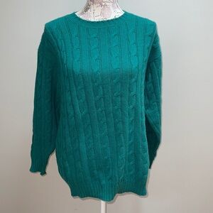 Latham House Green Sweater Medium